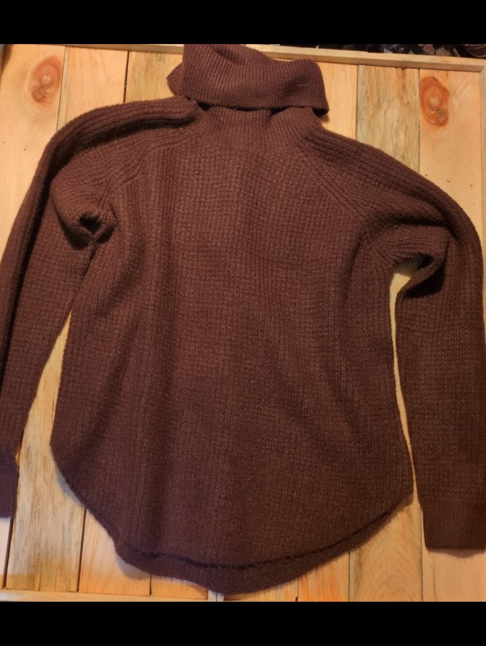 Kuhl fuzzy turtleneck sweater
